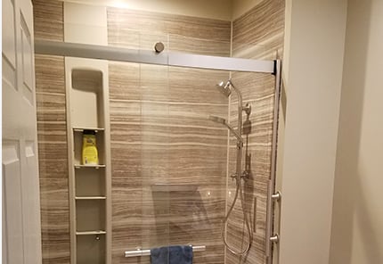 Pat and Ronnie’s Dual Bathroom Redesign
