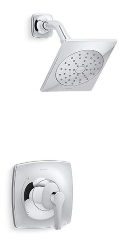 Contemporary Showerhead | KOHLER® LuxStone Shower