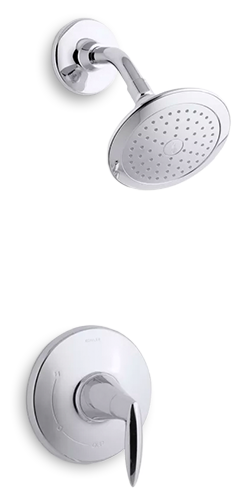Alteo Showerhead and Handle | KOHLER® LuxStone Shower